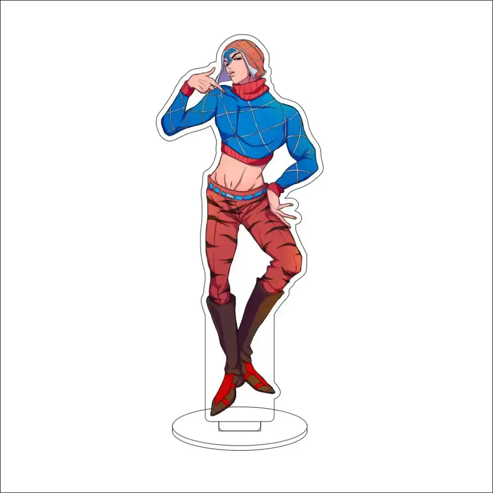 1 Anime Jojo's Bizarre Adventure Giorno Giovanna Guido Mista Higashikata Josuke Cos Custom Charm Phone Personalized, Keychain, Mô Hình Đứng Standee Anime, In 2 Mặt, Cao 6cm, Trang Trí Decor Bàn Học, Balo 9 1 Anime Jojo's Bizarre Adventure Giorno Giovanna Guido Mista Higashikata Josuke Cos Custom Charm Phone Personalized, Keychain, Mô Hình Đứng Standee Anime, In 2 Mặt, Cao 6cm, Trang Trí Decor Bàn Học, Balo - Ảnh 9