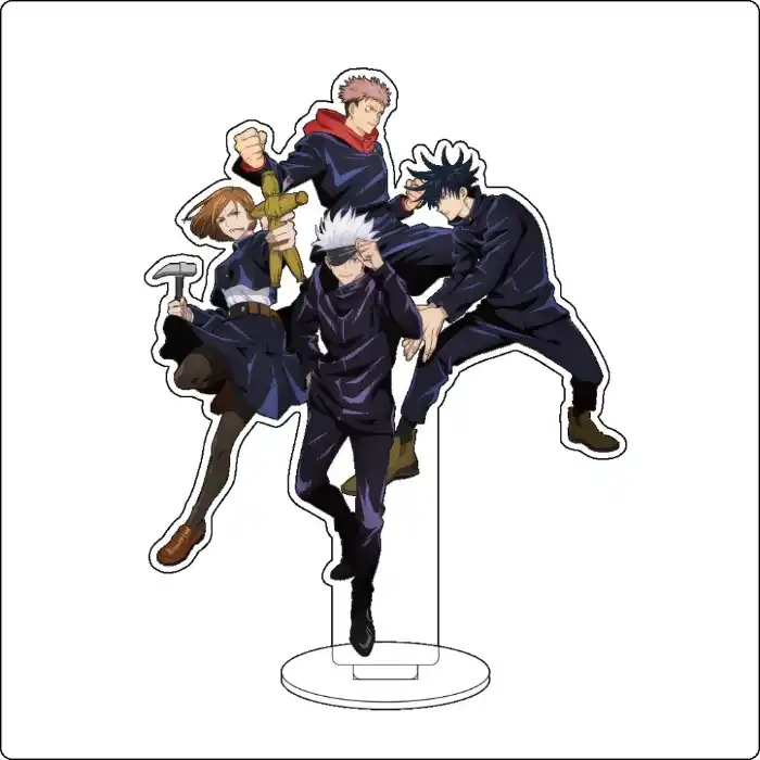 1 Anime Jujutsu Kaisen Gojo Satoru Itadori Yuji Fushiguro Megumi Zen'in Maki Cos Acrylic Custom Charm Phone Personalized, Keychain, Mô Hình Đứng Standee Anime, In 2 Mặt, Cao 6cm, Trang Trí Decor Bàn Học, Balo 2 1 Anime Jujutsu Kaisen Gojo Satoru Itadori Yuji Fushiguro Megumi Zen'in Maki Cos Acrylic Custom Charm Phone Personalized, Keychain, Mô Hình Đứng Standee Anime, In 2 Mặt, Cao 6cm, Trang Trí Decor Bàn Học, Balo - Ảnh 2