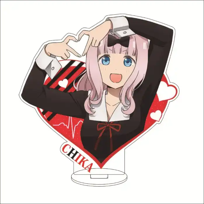 1 Anime Kaguya-sama: Love Is War Shinomiya Kaguya Fujiwara Chika Shirogane Miyuki Cos Custom Charm Phone Personalized, Keychain, Mô Hình Đứng Standee Anime, In 2 Mặt, Cao 6cm, Trang Trí Decor Bàn Học, Balo 2 1 Anime Kaguya-sama: Love Is War Shinomiya Kaguya Fujiwara Chika Shirogane Miyuki Cos Custom Charm Phone Personalized, Keychain, Mô Hình Đứng Standee Anime, In 2 Mặt, Cao 6cm, Trang Trí Decor Bàn Học, Balo - Ảnh 2
