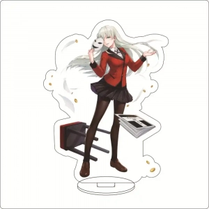 1 Anime Kakegurui Jabami Yumeko Saotome Meari Suzui Ryota Momobami Kirari Cos Acrylic Custom Charm Phone Personalized, Keychain, Mô Hình Đứng Standee Anime, In 2 Mặt, Cao 6cm, Trang Trí Decor Bàn Học, Balo