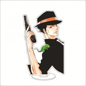 1 Anime Katekyo Hitman Reborn Sawada Tsunayoshi Hibari Kyoya Rokudo Mukuro Yamamoto Custom Charm Phone Personalized, Keychain, Mô Hình Đứng Standee Anime, In 2 Mặt, Cao 6cm, Trang Trí Decor Bàn Học, Balo