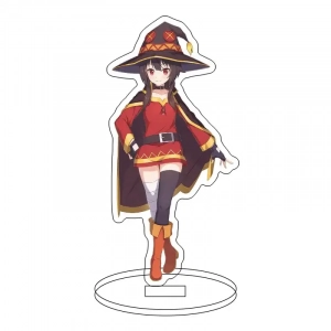 1 Anime Konosuba Satou Kazuma Aqua Raratina Dustiness Ford Megumin Cos Acrylic Figure Custom Charm Phone Personalized, Keychain, Mô Hình Đứng Standee Anime,  In 2 Mặt, Cao 6cm, Trang Trí Decor Bàn Học, Balo