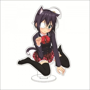 1 Anime Love, Chunibyo & Other Delusions Takanashi Rikka Nibutani Shinka Dekomori Sanae Custom Charm Phone Personalized, Keychain, Mô Hình Đứng Standee Anime, In 2 Mặt, Cao 6cm, Trang Trí Decor Bàn Học, Balo