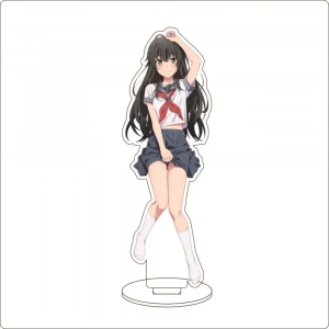 1 Anime My Teen Romantic Comedy Snafu Yukinoshita Yukino Yuigahama Yui Hikigaya Hachiman Custom Charm Phone Personalized, Keychain, Mô Hình Đứng Standee Anime, In 2 Mặt, Cao 6cm, Trang Trí Decor Bàn Học, Balo