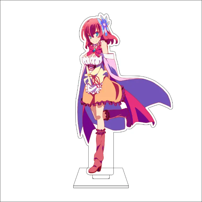 1 Anime No Game No Life Cosplay Acrylic Figure Stand Plate Jibril Shiro Sora Ornaments Custom Charm Phone Personalized, Keychain, Mô Hình Đứng Standee Anime, In 2 Mặt, Cao 6cm, Trang Trí Decor Bàn Học, Balo 2 1 Anime No Game No Life Cosplay Acrylic Figure Stand Plate Jibril Shiro Sora Ornaments Custom Charm Phone Personalized, Keychain, Mô Hình Đứng Standee Anime, In 2 Mặt, Cao 6cm, Trang Trí Decor Bàn Học, Balo - Ảnh 2