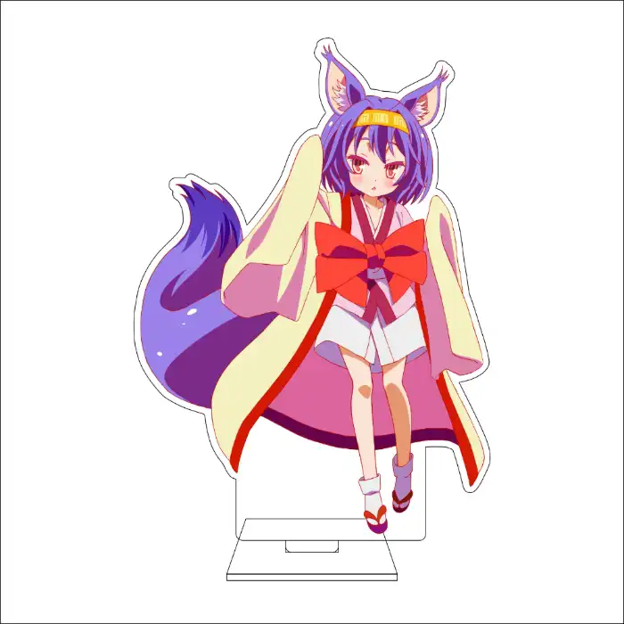 1 Anime No Game No Life Cosplay Acrylic Figure Stand Plate Jibril Shiro Sora Ornaments Custom Charm Phone Personalized, Keychain, Mô Hình Đứng Standee Anime, In 2 Mặt, Cao 6cm, Trang Trí Decor Bàn Học, Balo 6 1 Anime No Game No Life Cosplay Acrylic Figure Stand Plate Jibril Shiro Sora Ornaments Custom Charm Phone Personalized, Keychain, Mô Hình Đứng Standee Anime, In 2 Mặt, Cao 6cm, Trang Trí Decor Bàn Học, Balo - Ảnh 6
