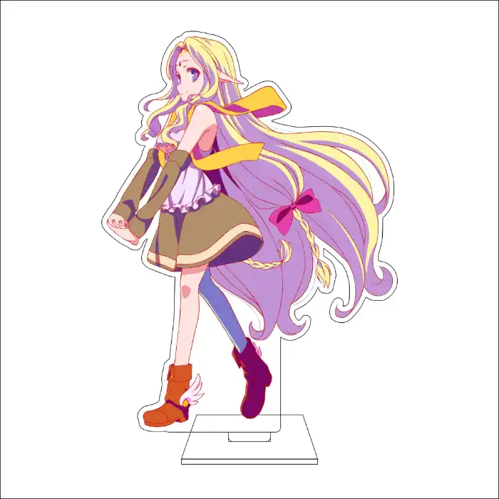1 Anime No Game No Life Cosplay Acrylic Figure Stand Plate Jibril Shiro Sora Ornaments Custom Charm Phone Personalized, Keychain, Mô Hình Đứng Standee Anime, In 2 Mặt, Cao 6cm, Trang Trí Decor Bàn Học, Balo 7 1 Anime No Game No Life Cosplay Acrylic Figure Stand Plate Jibril Shiro Sora Ornaments Custom Charm Phone Personalized, Keychain, Mô Hình Đứng Standee Anime, In 2 Mặt, Cao 6cm, Trang Trí Decor Bàn Học, Balo - Ảnh 7