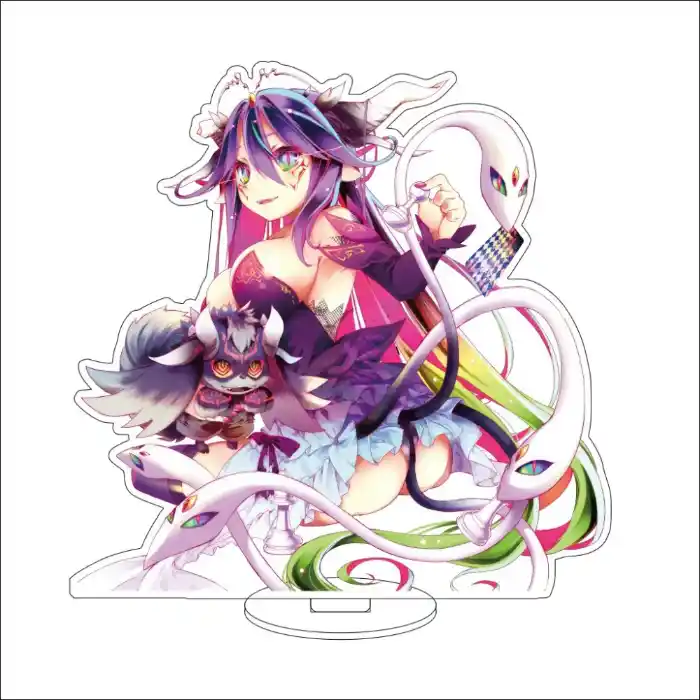 1 Anime No Game No Life Jibril Shiro Stephanie Dora Fiel Nirvalen Izuna Hatsuse Tet Cos Custom Charm Phone Personalized, Keychain, Mô Hình Đứng Standee Anime, In 2 Mặt, Cao 6cm, Trang Trí Decor Bàn Học, Balo 4 1 Anime No Game No Life Jibril Shiro Stephanie Dora Fiel Nirvalen Izuna Hatsuse Tet Cos Custom Charm Phone Personalized, Keychain, Mô Hình Đứng Standee Anime, In 2 Mặt, Cao 6cm, Trang Trí Decor Bàn Học, Balo - Ảnh 4