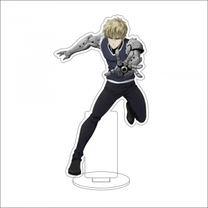 1 Anime One-punch Man Asura Unicorne Saitama Genos Cross Key Metal Knight Cos Acrylic Custom Charm Phone Personalized, Keychain, Mô Hình Đứng Standee Anime, In 2 Mặt, Cao 6cm, Trang Trí Decor Bàn Học, Balo