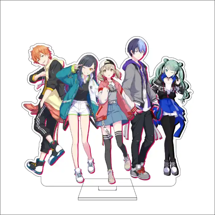 1 Anime ‌project Sekai Colorful Stage Cosplay Acrylic Figure Stand Plate Meiko Megurine Custom Charm Phone Personalized, Keychain, Mô Hình Đứng Standee Anime,  In 2 Mặt, Cao 6cm, Trang Trí Decor Bàn Học, Balo - Ảnh 10
