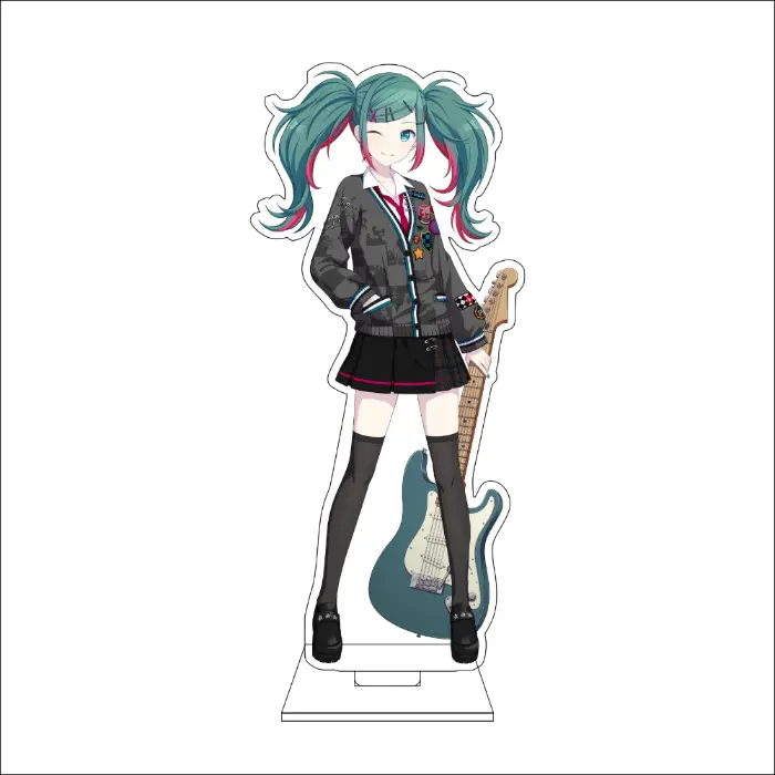 1 Anime ‌project Sekai Colorful Stage Cosplay Acrylic Figure Stand Plate Meiko Megurine Custom Charm Phone Personalized, Keychain, Mô Hình Đứng Standee Anime,  In 2 Mặt, Cao 6cm, Trang Trí Decor Bàn Học, Balo - Ảnh 2