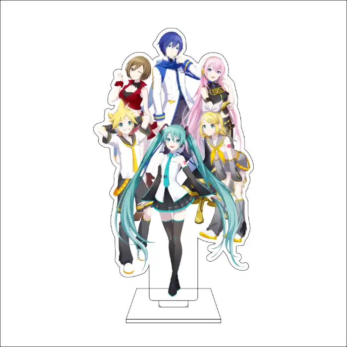 1 Anime ‌project Sekai Colorful Stage Cosplay Acrylic Figure Stand Plate Meiko Megurine Custom Charm Phone Personalized, Keychain, Mô Hình Đứng Standee Anime,  In 2 Mặt, Cao 6cm, Trang Trí Decor Bàn Học, Balo - Ảnh 7