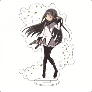 1 Anime Puella Magi Madoka Magica Akemi Homura Kaname Madoka Miki Sayaka Tomoe Mami Cos Custom Charm Phone Personalized, Keychain, Mô Hình Đứng Standee Anime, In 2 Mặt, Cao 6cm, Trang Trí Decor Bàn Học, Balo
