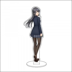 1 Anime Rascal Does Not Dream Of Bunny Girl Senpai Sakurajima Mai Azusagawa Sakuta Cos Custom Charm Phone Personalized, Keychain, Mô Hình Đứng Standee Anime, In 2 Mặt, Cao 6cm, Trang Trí Decor Bàn Học, Balo