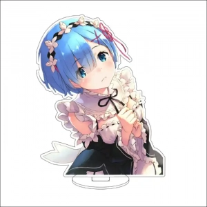 1 Anime Re:life In A Different World From Zero‌‌ Rem Reinhard Van Astrea Ram Cos Acrylic Custom Charm Phone Personalized, Keychain, Mô Hình Đứng Standee Anime,  In 2 Mặt, Cao 6cm, Trang Trí Decor Bàn Học, Balo