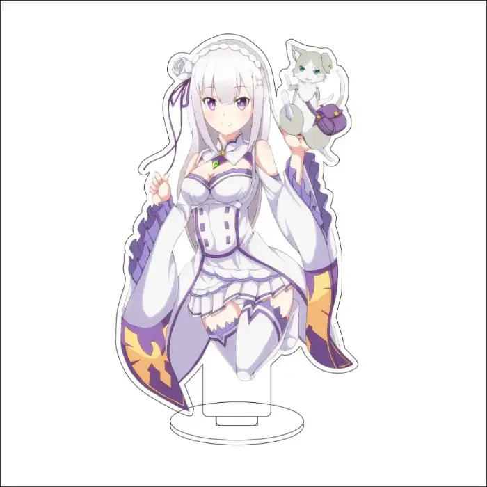 1 Anime Re:life In A Different World From Zero Felt Ram Rem Natsuki Subaru Emilia Cos Custom Charm Phone Personalized, Keychain, Mô Hình Đứng Standee Anime, In 2 Mặt, Cao 6cm, Trang Trí Decor Bàn Học, Balo 2 1 Anime Re:life In A Different World From Zero Felt Ram Rem Natsuki Subaru Emilia Cos Custom Charm Phone Personalized, Keychain, Mô Hình Đứng Standee Anime, In 2 Mặt, Cao 6cm, Trang Trí Decor Bàn Học, Balo - Ảnh 2