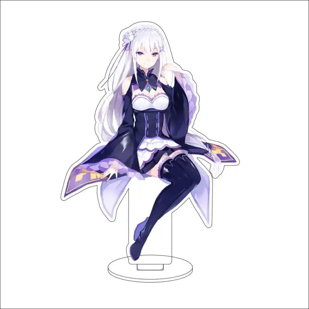 1 Anime Re:life In A Different World From Zero Ram Felt Emilia Rem Natsuki Subaru Cos Custom Charm Phone Personalized, Keychain, Mô Hình Đứng Standee Anime, In 2 Mặt, Cao 6cm, Trang Trí Decor Bàn Học, Balo 2 1 Anime Re:life In A Different World From Zero Ram Felt Emilia Rem Natsuki Subaru Cos Custom Charm Phone Personalized, Keychain, Mô Hình Đứng Standee Anime, In 2 Mặt, Cao 6cm, Trang Trí Decor Bàn Học, Balo - Ảnh 2