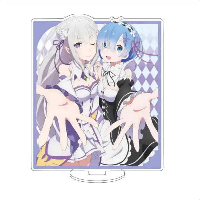 1 Anime Re:life In A Different World From Zero Ram Felt Emilia Rem Natsuki Subaru Cos Custom Charm Phone Personalized, Keychain, Mô Hình Đứng Standee Anime, In 2 Mặt, Cao 6cm, Trang Trí Decor Bàn Học, Balo 7 1 Anime Re:life In A Different World From Zero Ram Felt Emilia Rem Natsuki Subaru Cos Custom Charm Phone Personalized, Keychain, Mô Hình Đứng Standee Anime, In 2 Mặt, Cao 6cm, Trang Trí Decor Bàn Học, Balo - Ảnh 7