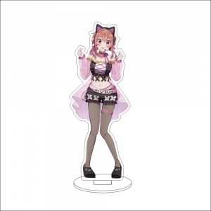 1 Anime rent-a-girlfriend Ichinose Chizuru Sarashina Ruka Nanami Mami Sakurasawa Sumi Cos Custom Charm Phone Personalized, Keychain, Mô Hình Đứng Standee Anime, In 2 Mặt, Cao 6cm, Trang Trí Decor Bàn Học, Balo