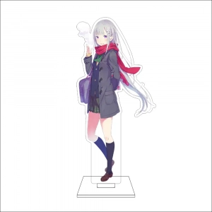 1 Anime re:zero - Starting Life In Another World Cosplay Acrylic Figure Stand Plate Ram Custom Charm Phone Personalized, Keychain, Mô Hình Đứng Standee Anime, In 2 Mặt, Cao 6cm, Trang Trí Decor Bàn Học, Balo