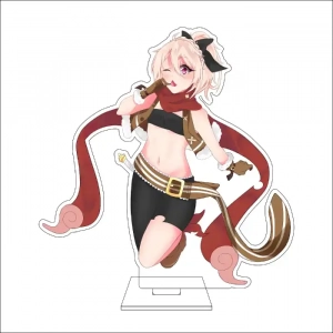 1 Anime re:zero - Starting Life In Another World Cosplay Acrylic Figure Stand Plate Puck Custom Charm Phone Personalized, Keychain, Mô Hình Đứng Standee Anime, In 2 Mặt, Cao 6cm, Trang Trí Decor Bàn Học, Balo