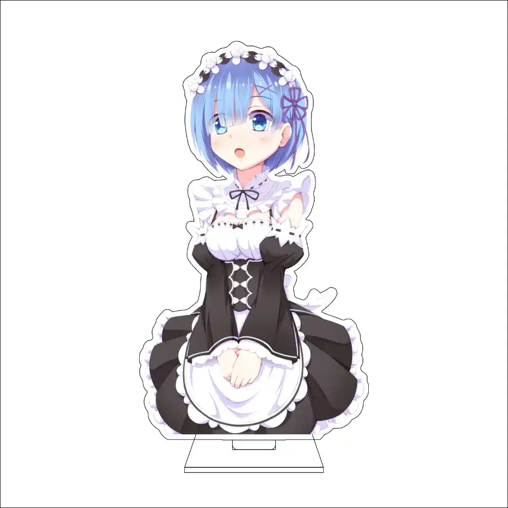 1 Anime Re:zero - Starting Life In Another World Cosplay Acrylic Figure Stand Plate Custom Charm Phone Personalized, Keychain, Mô Hình Đứng Standee Anime, In 2 Mặt, Cao 6cm, Trang Trí Decor Bàn Học, Balo 2 1 Anime Re:zero - Starting Life In Another World Cosplay Acrylic Figure Stand Plate Custom Charm Phone Personalized, Keychain, Mô Hình Đứng Standee Anime, In 2 Mặt, Cao 6cm, Trang Trí Decor Bàn Học, Balo - Ảnh 2