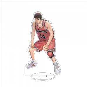1 Anime Slam Dunk Sakuragi Hanamichi Rukawa Kaede Akagi Haruko Mitsui Hisashi Cos Acrylic Custom Charm Phone Personalized, Keychain, Mô Hình Đứng Standee Anime, In 2 Mặt, Cao 6cm, Trang Trí Decor Bàn Học, Balo