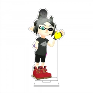 1 Anime Splatoon Cosplay Acrylic Figure Stand Plate Myaku Hanakasa Salmon inkling Custom Charm Phone Personalized, Keychain, Mô Hình Đứng Standee Anime, In 2 Mặt, Cao 6cm, Trang Trí Decor Bàn Học, Balo