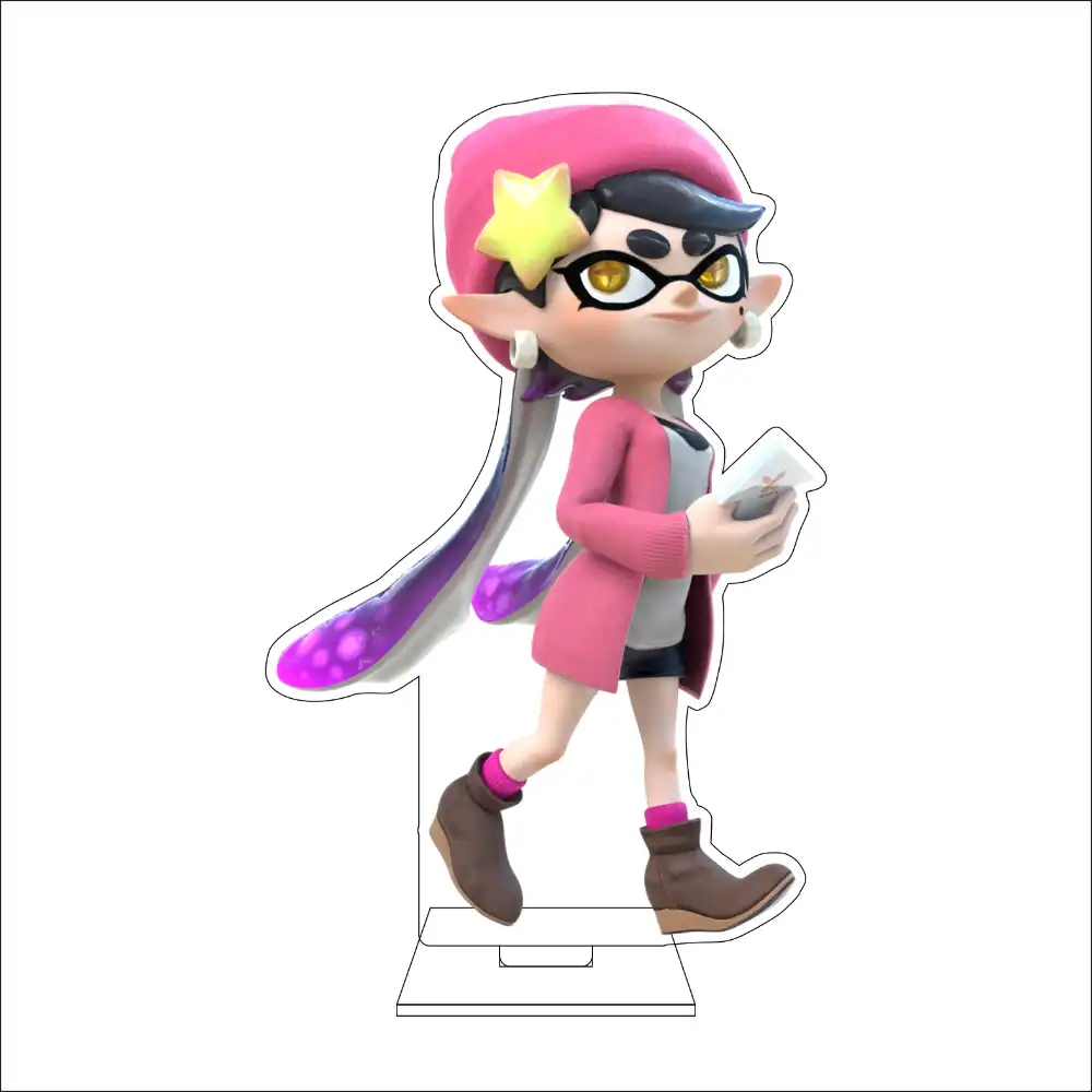 1 Anime Splatoon Cosplay Acrylic Figure Stand Plate Commander Salmon inkling Ornaments Custom Charm Phone Personalized, Keychain, Mô Hình Đứng Standee Anime, In 2 Mặt, Cao 6cm, Trang Trí Decor Bàn Học, Balo 3 1 Anime Splatoon Cosplay Acrylic Figure Stand Plate Commander Salmon inkling Ornaments Custom Charm Phone Personalized, Keychain, Mô Hình Đứng Standee Anime, In 2 Mặt, Cao 6cm, Trang Trí Decor Bàn Học, Balo - Ảnh 3