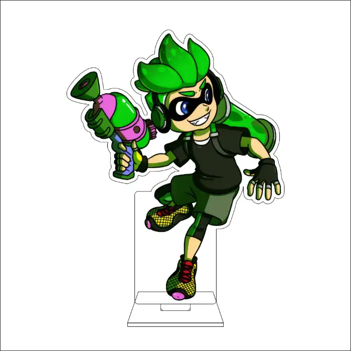 1 Anime Splatoon Cosplay Acrylic Figure Stand Plate Commander Salmon inkling Ornaments Custom Charm Phone Personalized, Keychain, Mô Hình Đứng Standee Anime, In 2 Mặt, Cao 6cm, Trang Trí Decor Bàn Học, Balo 8 1 Anime Splatoon Cosplay Acrylic Figure Stand Plate Commander Salmon inkling Ornaments Custom Charm Phone Personalized, Keychain, Mô Hình Đứng Standee Anime, In 2 Mặt, Cao 6cm, Trang Trí Decor Bàn Học, Balo - Ảnh 8