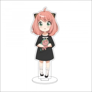 1 Anime Spy×family Anya Forger Loid Forger Damian Desmond Cos Acrylic Figure Stand Custom Charm Phone Personalized, Keychain, Mô Hình Đứng Standee Anime, In 2 Mặt, Cao 6cm, Trang Trí Decor Bàn Học, Balo