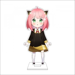 1 Anime Spy×family Cosplay Acrylic Figure Stand Plate Franky Franklin Henry Henderson Yor Custom Charm Phone Personalized, Keychain, Mô Hình Đứng Standee Anime, In 2 Mặt, Cao 6cm, Trang Trí Decor Bàn Học, Balo