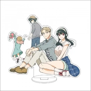 1 Anime Spy×family Fiona Frost Yor Forger Sylvia Sherwood Loid Forger Anya Forger Cos Custom Charm Phone Personalized, Keychain, Mô Hình Đứng Standee Anime, In 2 Mặt, Cao 6cm, Trang Trí Decor Bàn Học, Balo