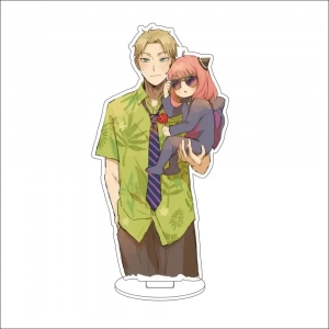 1 Anime Spy×family Loid Forger anya Forger Yor Forger Bond Forger Yuri Briar Cos Acrylic Custom Charm Phone Personalized, Keychain, Mô Hình Đứng Standee Anime, In 2 Mặt, Cao 6cm, Trang Trí Decor Bàn Học, Balo