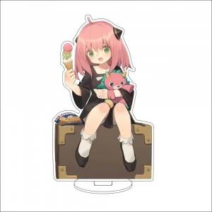 1 Anime Spy×family Yor Forger Anya Forger Loid Forger Bond Forger Cos Acrylic Figure Stand Custom Charm Phone Personalized, Keychain, Mô Hình Đứng Standee Anime, In 2 Mặt, Cao 6cm, Trang Trí Decor Bàn Học, Balo
