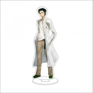 1 Anime Steins;gate Okabe Rintarou Shiina Mayuri Chris Makise Amane Suzuha Urushibara Ruka Custom Charm Phone Personalized, Keychain, Mô Hình Đứng Standee Anime, In 2 Mặt, Cao 6cm, Trang Trí Decor Bàn Học, Balo