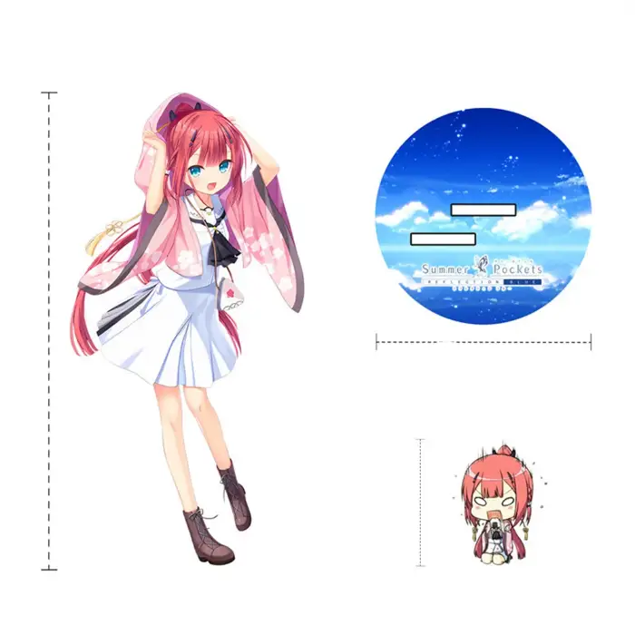 1 Anime Summer Pockets Acrylic Keychain Stand Model Cosplay Charm Characters Ornament Custom Charm Phone Personalized, Keychain, Mô Hình Đứng Standee Anime, In 2 Mặt, Cao 6cm, Trang Trí Decor Bàn Học, Balo 10 1 Anime Summer Pockets Acrylic Keychain Stand Model Cosplay Charm Characters Ornament Custom Charm Phone Personalized, Keychain, Mô Hình Đứng Standee Anime, In 2 Mặt, Cao 6cm, Trang Trí Decor Bàn Học, Balo - Ảnh 10