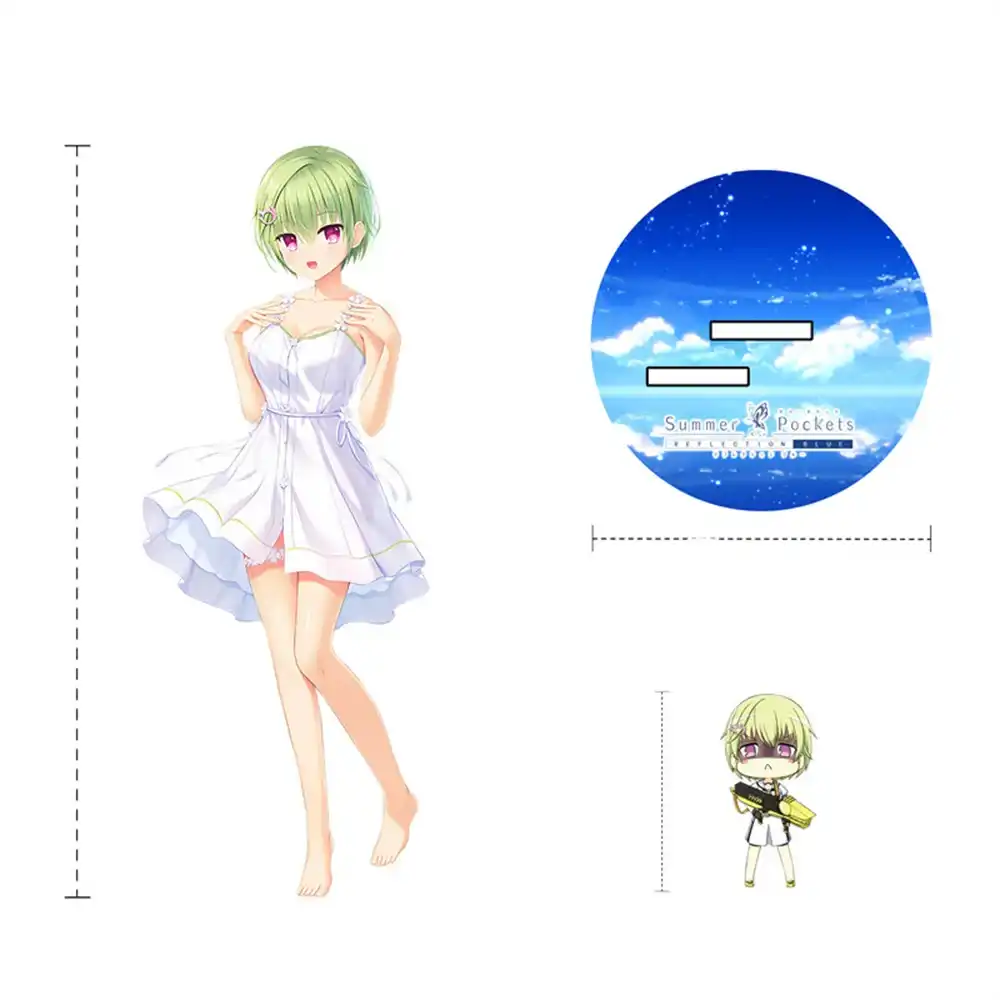 1 Anime Summer Pockets Acrylic Keychain Stand Model Cosplay Charm Characters Ornament Custom Charm Phone Personalized, Keychain, Mô Hình Đứng Standee Anime, In 2 Mặt, Cao 6cm, Trang Trí Decor Bàn Học, Balo 4 1 Anime Summer Pockets Acrylic Keychain Stand Model Cosplay Charm Characters Ornament Custom Charm Phone Personalized, Keychain, Mô Hình Đứng Standee Anime, In 2 Mặt, Cao 6cm, Trang Trí Decor Bàn Học, Balo - Ảnh 4