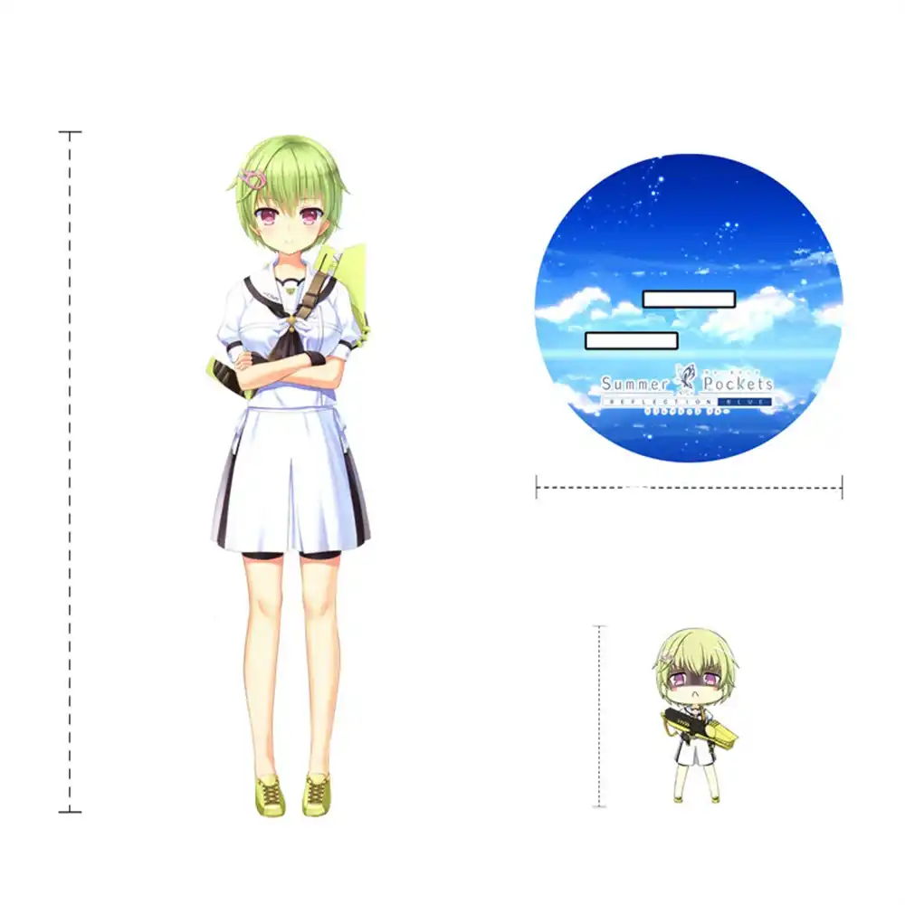 1 Anime Summer Pockets Acrylic Keychain Stand Model Cosplay Charm Characters Ornament Custom Charm Phone Personalized, Keychain, Mô Hình Đứng Standee Anime, In 2 Mặt, Cao 6cm, Trang Trí Decor Bàn Học, Balo 5 1 Anime Summer Pockets Acrylic Keychain Stand Model Cosplay Charm Characters Ornament Custom Charm Phone Personalized, Keychain, Mô Hình Đứng Standee Anime, In 2 Mặt, Cao 6cm, Trang Trí Decor Bàn Học, Balo - Ảnh 5