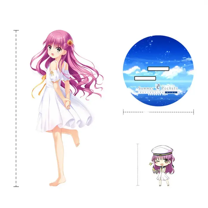 1 Anime Summer Pockets Acrylic Keychain Stand Model Cosplay Charm Characters Ornament Custom Charm Phone Personalized, Keychain, Mô Hình Đứng Standee Anime, In 2 Mặt, Cao 6cm, Trang Trí Decor Bàn Học, Balo 6 1 Anime Summer Pockets Acrylic Keychain Stand Model Cosplay Charm Characters Ornament Custom Charm Phone Personalized, Keychain, Mô Hình Đứng Standee Anime, In 2 Mặt, Cao 6cm, Trang Trí Decor Bàn Học, Balo - Ảnh 6