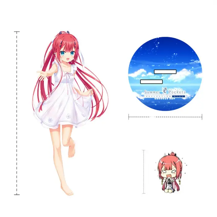 1 Anime Summer Pockets Acrylic Keychain Stand Model Cosplay Charm Characters Ornament Custom Charm Phone Personalized, Keychain, Mô Hình Đứng Standee Anime, In 2 Mặt, Cao 6cm, Trang Trí Decor Bàn Học, Balo 9 1 Anime Summer Pockets Acrylic Keychain Stand Model Cosplay Charm Characters Ornament Custom Charm Phone Personalized, Keychain, Mô Hình Đứng Standee Anime, In 2 Mặt, Cao 6cm, Trang Trí Decor Bàn Học, Balo - Ảnh 9