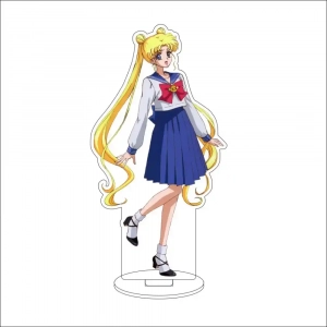 1 Anime Tsukino Usagi Small Lady Ami Mizuno Hino Rei Kino Makoto Minako Aino Cos Acrylic Custom Charm Phone Personalized, Keychain, Mô Hình Đứng Standee Anime, In 2 Mặt, Cao 6cm, Trang Trí Decor Bàn Học, Balo
