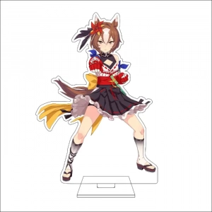 1 Anime Uma Musume Pretty Derby Cosplay Acrylic Figure Stand Gold Ship Oguri Cap Fuji Custom Charm Phone Personalized, Keychain, Mô Hình Đứng Standee Anime, In 2 Mặt, Cao 6cm, Trang Trí Decor Bàn Học, Balo