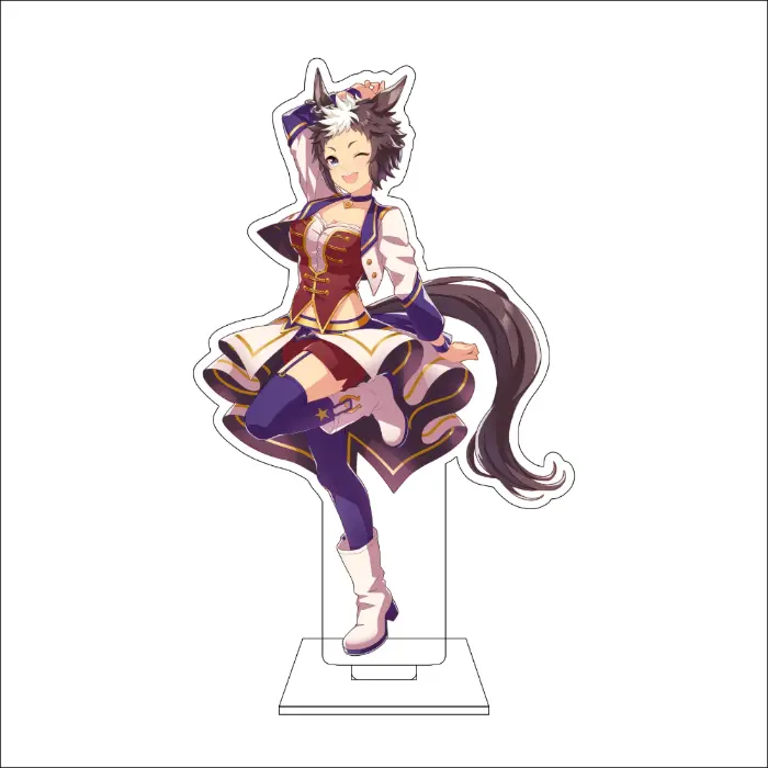 1 Anime Uma Musume Pretty Derby Cosplay Acrylic Figure Stand Rice Shower Mihono Bourbon Custom Charm Phone Personalized, Keychain, Mô Hình Đứng Standee Anime, In 2 Mặt, Cao 6cm, Trang Trí Decor Bàn Học, Balo 2 1 Anime Uma Musume Pretty Derby Cosplay Acrylic Figure Stand Rice Shower Mihono Bourbon Custom Charm Phone Personalized, Keychain, Mô Hình Đứng Standee Anime, In 2 Mặt, Cao 6cm, Trang Trí Decor Bàn Học, Balo - Ảnh 2