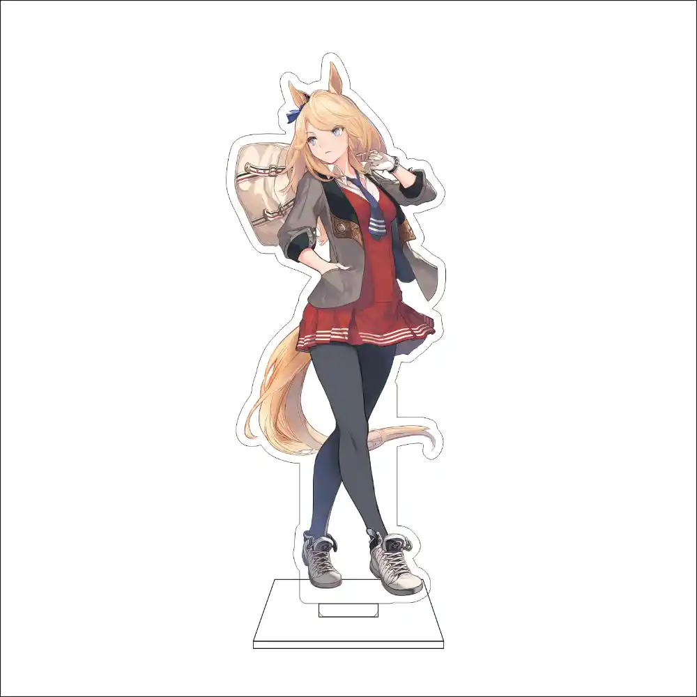 1 Anime Uma Musume Pretty Derby Cosplay Acrylic Figure Stand Rice Shower Fuji Kiseki Custom Charm Phone Personalized, Keychain, Mô Hình Đứng Standee Anime, In 2 Mặt, Cao 6cm, Trang Trí Decor Bàn Học, Balo 2 1 Anime Uma Musume Pretty Derby Cosplay Acrylic Figure Stand Rice Shower Fuji Kiseki Custom Charm Phone Personalized, Keychain, Mô Hình Đứng Standee Anime, In 2 Mặt, Cao 6cm, Trang Trí Decor Bàn Học, Balo - Ảnh 2
