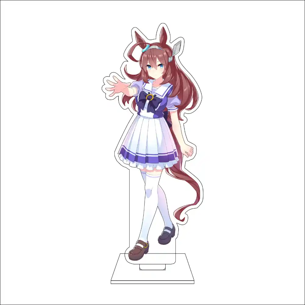 1 Anime Uma Musume Pretty Derby Cosplay Acrylic Figure Stand Rice Shower Mihono Bourbon Custom Charm Phone Personalized, Keychain, Mô Hình Đứng Standee Anime, In 2 Mặt, Cao 6cm, Trang Trí Decor Bàn Học, Balo 3 1 Anime Uma Musume Pretty Derby Cosplay Acrylic Figure Stand Rice Shower Mihono Bourbon Custom Charm Phone Personalized, Keychain, Mô Hình Đứng Standee Anime, In 2 Mặt, Cao 6cm, Trang Trí Decor Bàn Học, Balo - Ảnh 3