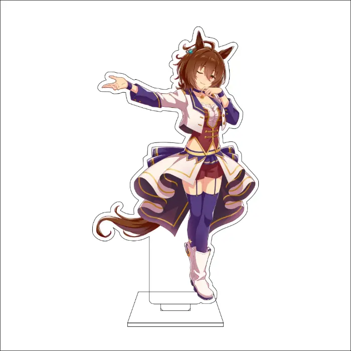 1 Anime Uma Musume Pretty Derby Cosplay Acrylic Figure Stand Rice Shower Fuji Kiseki Custom Charm Phone Personalized, Keychain, Mô Hình Đứng Standee Anime, In 2 Mặt, Cao 6cm, Trang Trí Decor Bàn Học, Balo 7 1 Anime Uma Musume Pretty Derby Cosplay Acrylic Figure Stand Rice Shower Fuji Kiseki Custom Charm Phone Personalized, Keychain, Mô Hình Đứng Standee Anime, In 2 Mặt, Cao 6cm, Trang Trí Decor Bàn Học, Balo - Ảnh 7