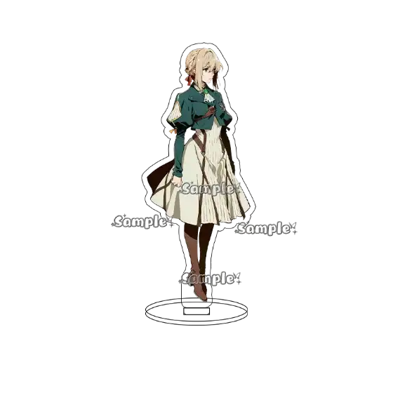 1 Anime Violet Evergarden Violet Acrylic Standee Cartoon Character Desk Display Stand Custom Charm Phone Personalized, Keychain, Mô Hình Đứng Standee Anime, In 2 Mặt, Cao 6cm, Trang Trí Decor Bàn Học, Balo 2 1 Anime Violet Evergarden Violet Acrylic Standee Cartoon Character Desk Display Stand Custom Charm Phone Personalized, Keychain, Mô Hình Đứng Standee Anime, In 2 Mặt, Cao 6cm, Trang Trí Decor Bàn Học, Balo - Ảnh 2