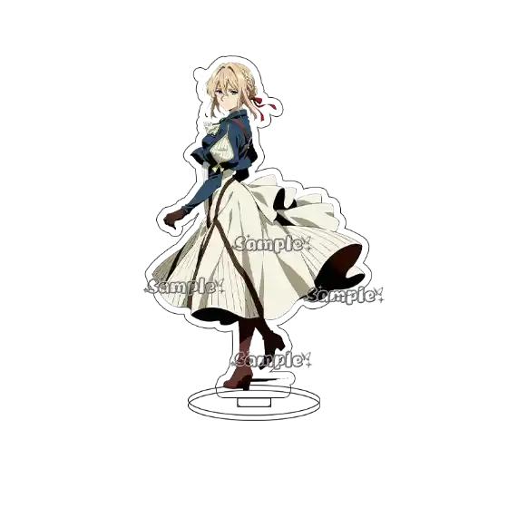 1 Anime Violet Evergarden Violet Acrylic Standee Cartoon Character Desk Display Stand Custom Charm Phone Personalized, Keychain, Mô Hình Đứng Standee Anime, In 2 Mặt, Cao 6cm, Trang Trí Decor Bàn Học, Balo 3 1 Anime Violet Evergarden Violet Acrylic Standee Cartoon Character Desk Display Stand Custom Charm Phone Personalized, Keychain, Mô Hình Đứng Standee Anime, In 2 Mặt, Cao 6cm, Trang Trí Decor Bàn Học, Balo - Ảnh 3