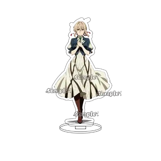 1 Anime Violet Evergarden Violet Acrylic Standee Cartoon Character Desk Display Stand Custom Charm Phone Personalized, Keychain, Mô Hình Đứng Standee Anime, In 2 Mặt, Cao 6cm, Trang Trí Decor Bàn Học, Balo 4 1 Anime Violet Evergarden Violet Acrylic Standee Cartoon Character Desk Display Stand Custom Charm Phone Personalized, Keychain, Mô Hình Đứng Standee Anime, In 2 Mặt, Cao 6cm, Trang Trí Decor Bàn Học, Balo - Ảnh 4